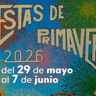 Cartel del programa de las Fiestas de la Primavera 2026