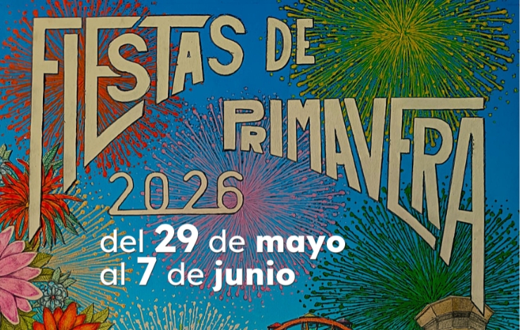 Cartel del programa de las Fiestas de la Primavera 2026