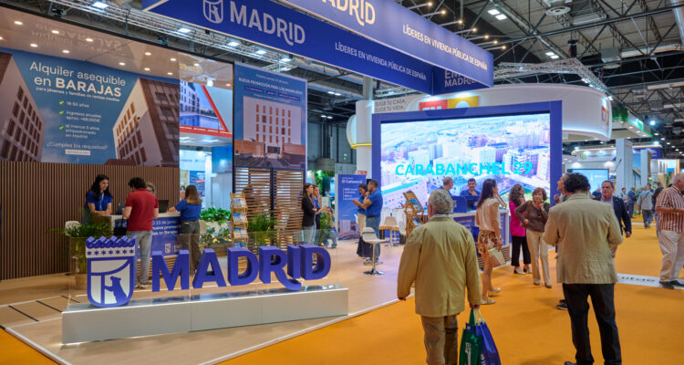 Imagen del estand del Ayuntamiento de Madrid en SIMA 2026