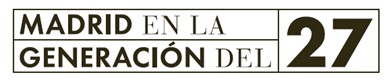 Logotipo de la programación del centenario de la Generación del 27