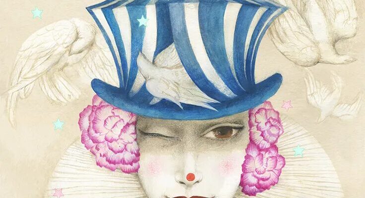 Cartel del ciclo 'Madrid a la carpa', a cargo de la ilustradora Ana Juan