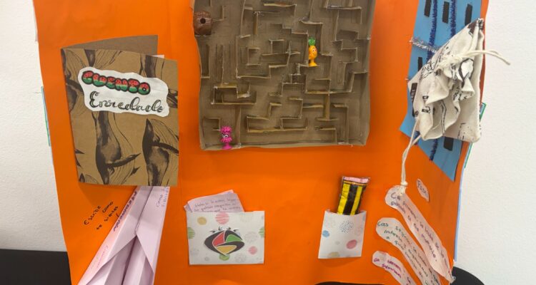Obra realizada por estudiantes del distrito que plasma la experiencia en los servicios de mediación escolar