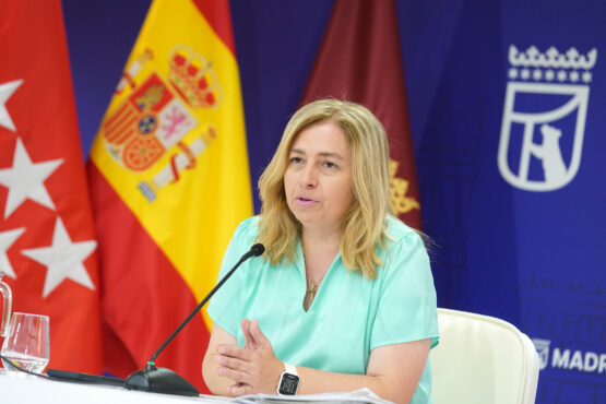 Sanz en la rueda de prensa tras la junta de gobierno de hoy