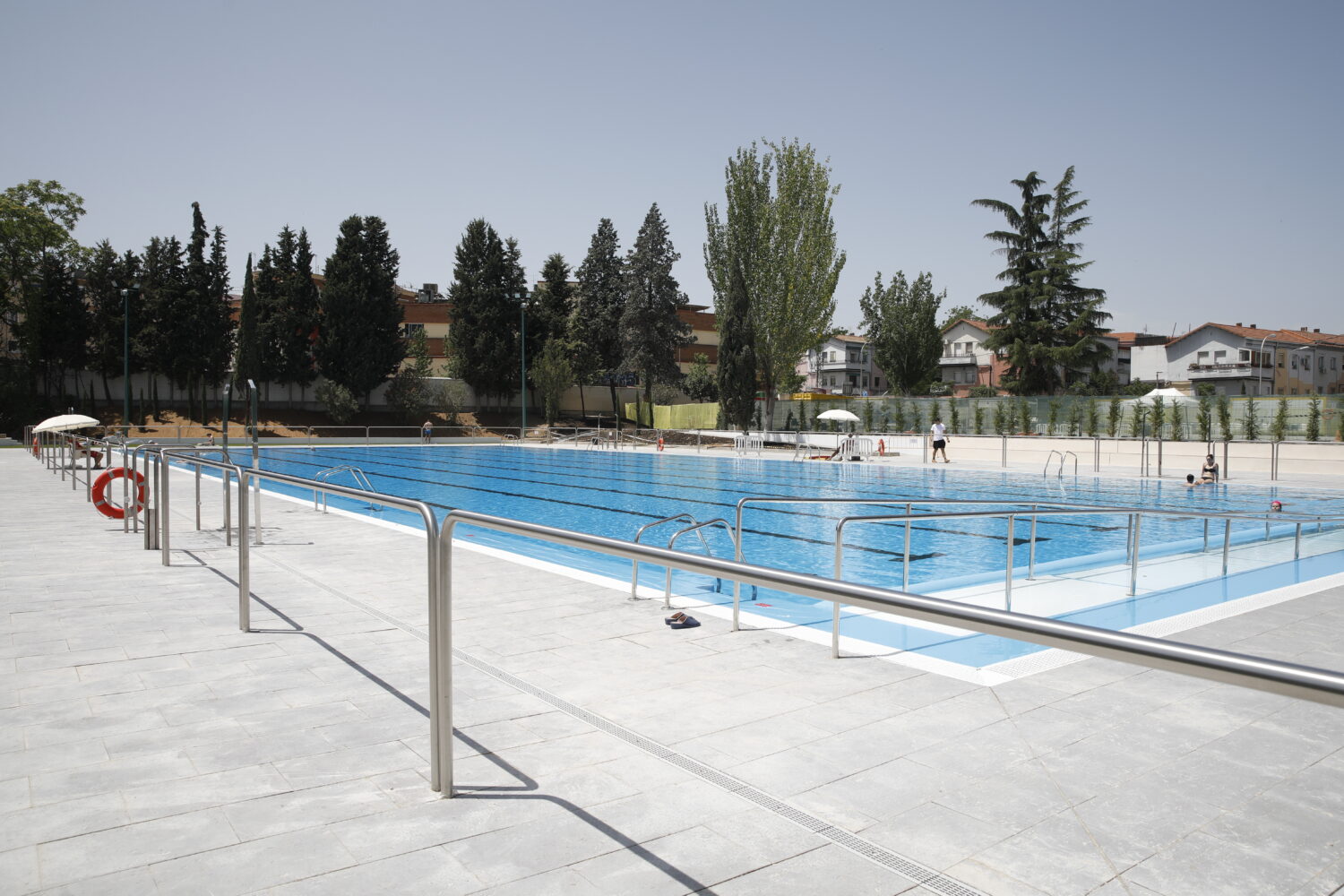 Piscina de verano del CDM Moscardó (Usera). (Imagen de archivo)