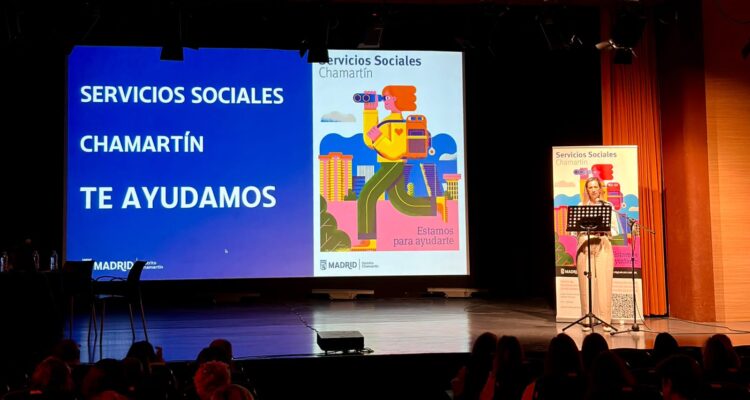 Yolanda Estrada durante la presentación de la campaña