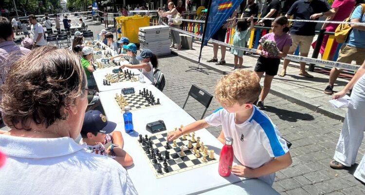 Participantes del Torneo de Primavera de Ajedrez de Chamberí