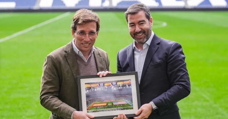 Imagen de archivo (2 de febrero). Madrid y la NFL alcanzan un acuerdo multianual para disputar partidos de temporada regular en el estadio Santiago Bernabéu