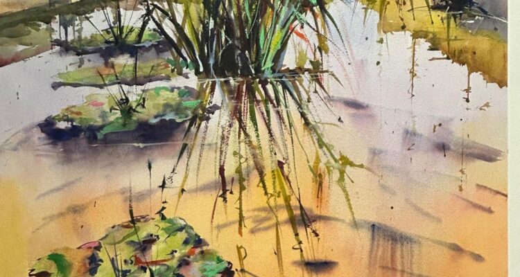 Tercer premio del Certamen de Pintura Rápida, de