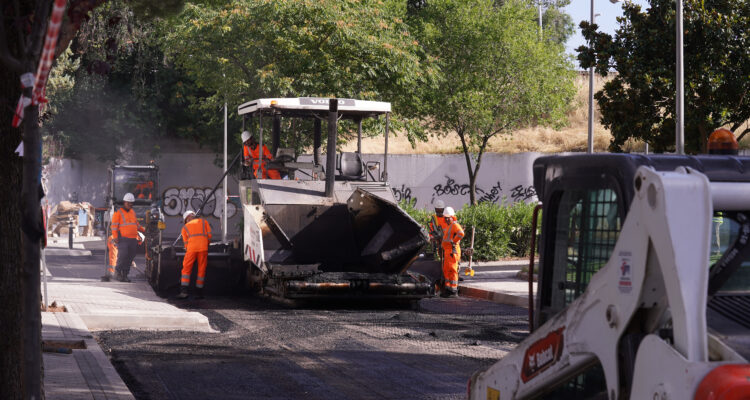 Imagen de los trabajos de la Operación Asfalto 2026