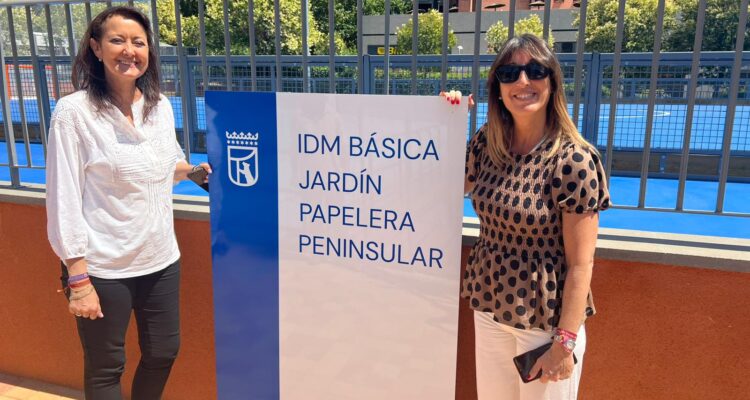 Lola Navarro ha inaugurado la Instalación Deportiva Básica Jardín Papelera Peninsular