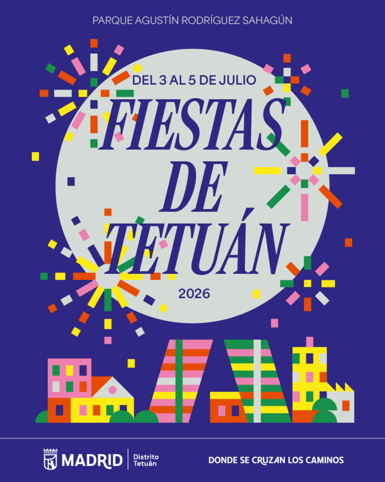 Cartel de las Fiestas de Tetuán 2026