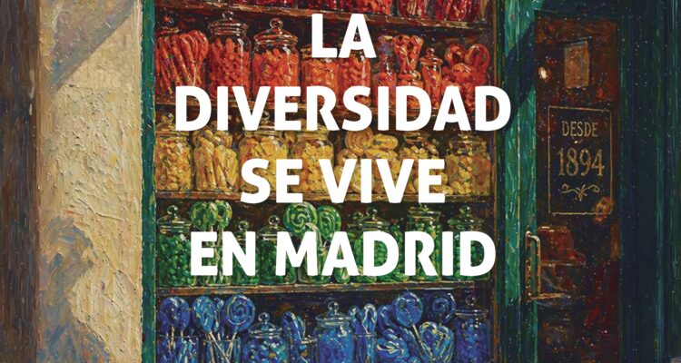 Cartelería campaña 'La diversidad se vive en Madrid' (2026)