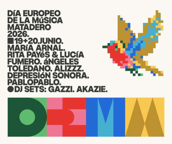 Cartel del Día Europeo de la Música 2026 en Matadero Madrid