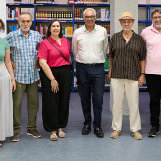 Foto de familia en la presentación del certamen Julio Verne 11