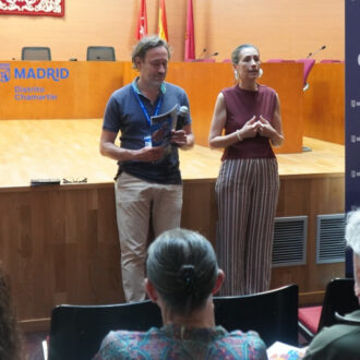 en el acto de bienvenida a los nuevos socios de los centros de mayores