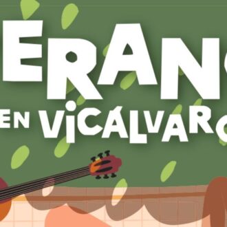 Cartel Verano en Vicálvaro 2026