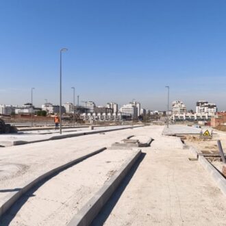Obras de urbanización de Los Cerros