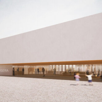Render de ‘La plaza y el patio’, del Estudio Cano Lasso