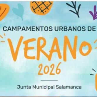 Imagen del cartel de los campamentos de verano en la IDB Torrespaña-Fuente del Berro