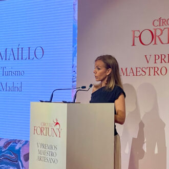 Intervención de la delegada de Turismo, Almudena Maíllo, en la quinta edición de los Premios Maestro Artesano, organizados por el Círculo Fortuny