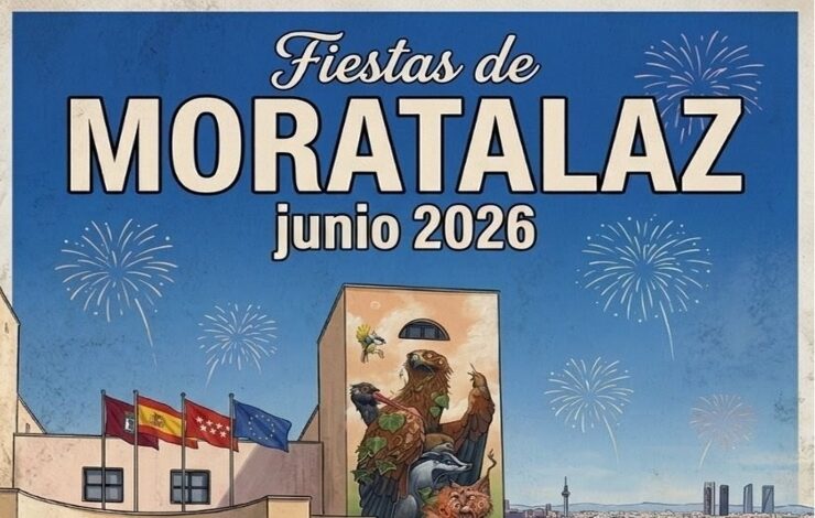 Cartel de las Fiestas de Moratalaz 2026