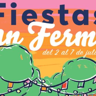 Cartel de las Fiestas de San Fermín 2026