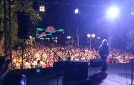Escenario de las Fiestas de Usera en ediciones anteriores (Archivo)