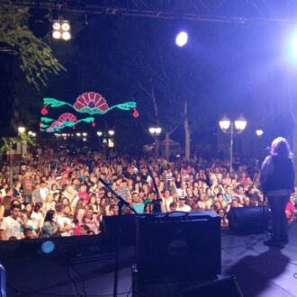 Escenario de las Fiestas de Usera en ediciones anteriores (Archivo)