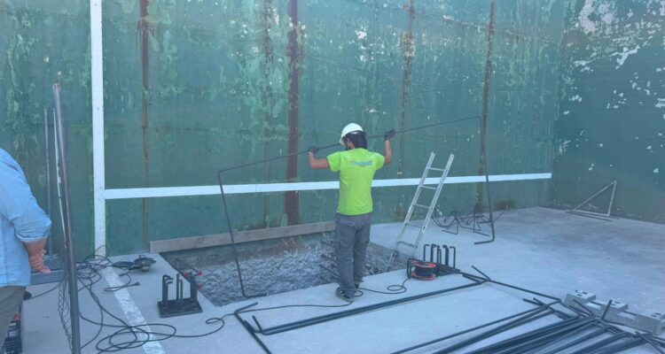 Obras de mejora de accesibilidad del Centro Deportivo Municipal Concepción
