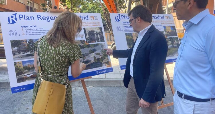 González y Chacón visitan zona entorno de Benimamet en Villaverde
