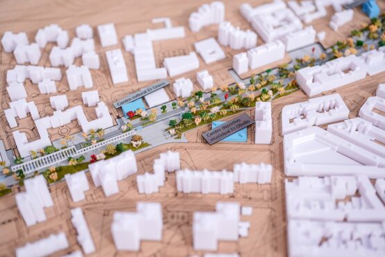 Imagen maqueta soterramiento A-5 (archivo)