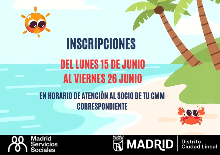 Inscripciones centros de mayores Ciudad Lineal