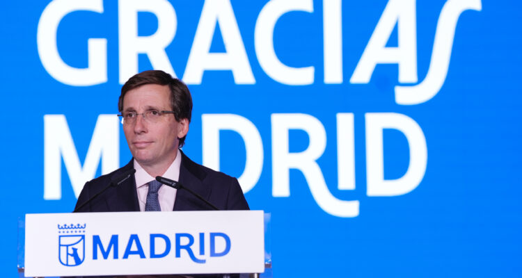 Almeida ofrece una rueda de prensa tras el viaje apostólico del papa a Madrid