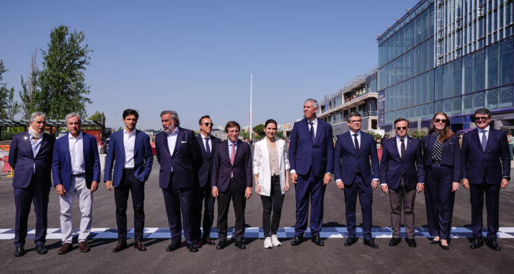 El alcalde de Madrid, José Luis Martínez-Almeida, participa en la presentación del circuito MADRING
