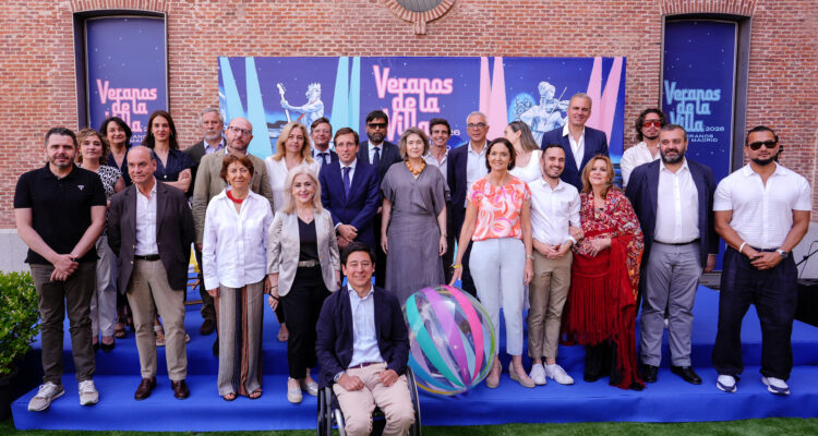 Almeida presenta la programación de Veranos de la Villa 2026