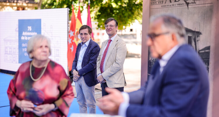 El alcalde de Madrid, José Luis Martínez-Almeida, preside el acto de celebración del 75º aniversario de la adhesión de El Pardo y Fuencarral a Madrid