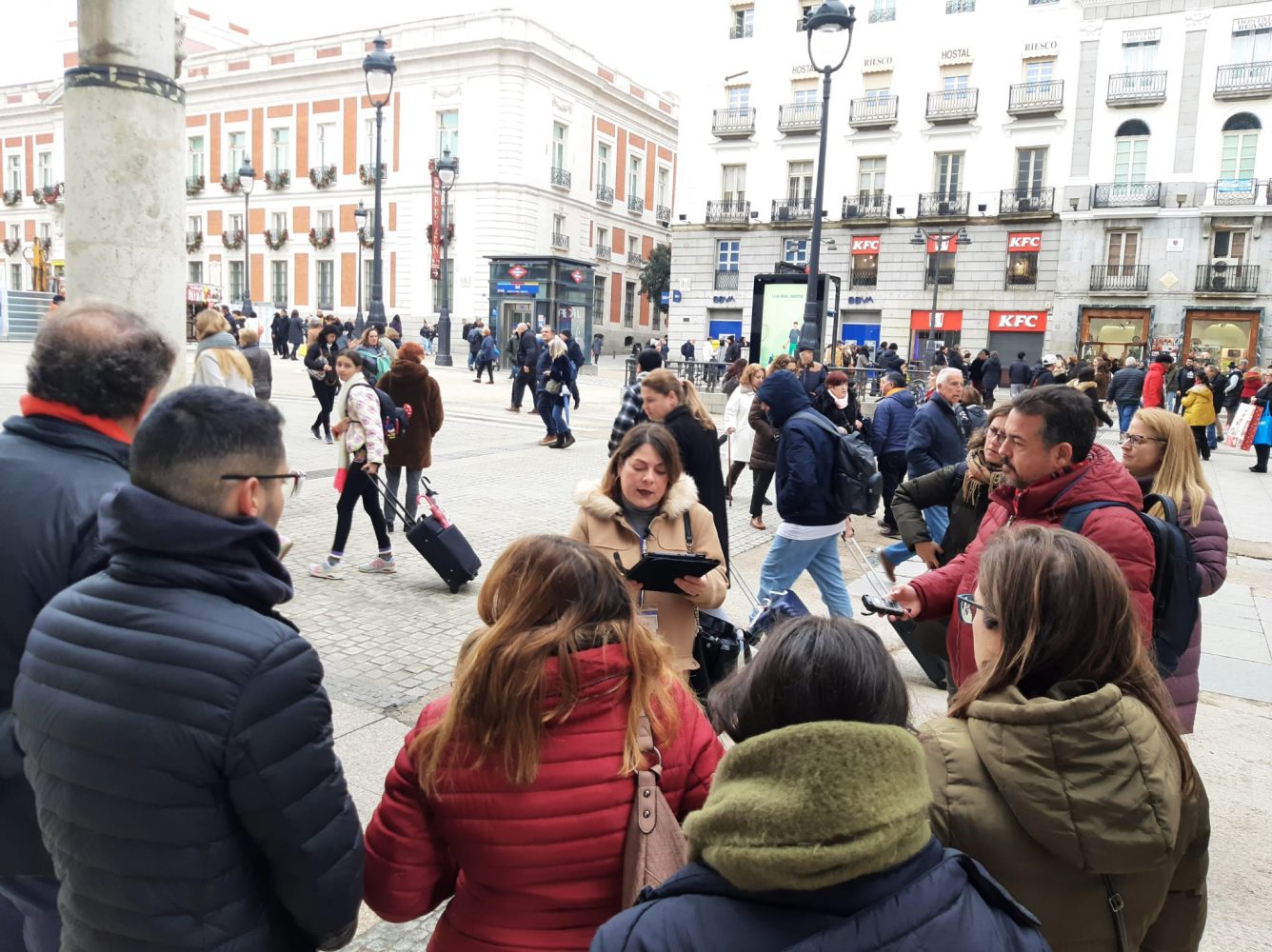 Imagen de archivo de una de las visitas de Pasea Madrid