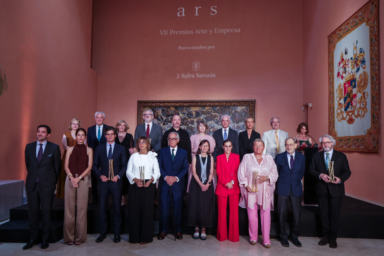 Rivera de la Cruz recoge el Premio Arte y Empresa de ARS Magazine por la restauración de El Capricho