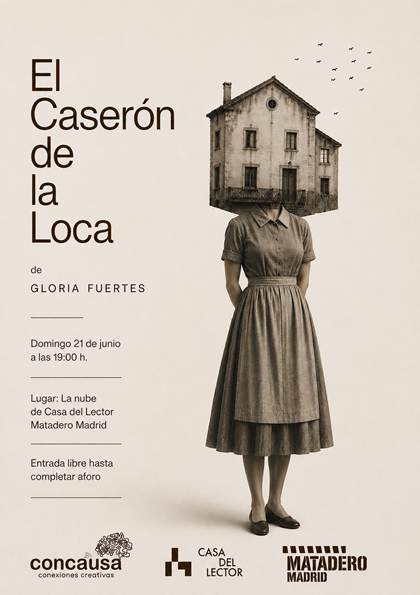 Cartel de la obra El Caserón de la Loca