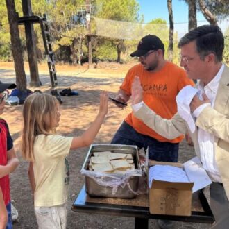 Martínez Páramo visita Urban Camp en Las Rozas Dest-WP