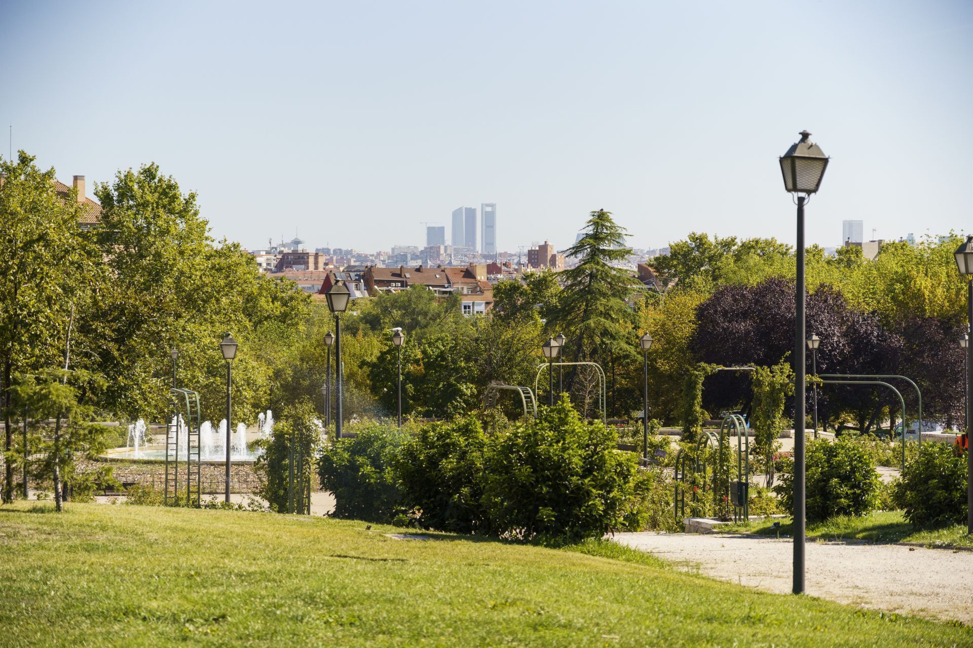 Parque de la Cuña Verde de Latina (imagen de archivo)
