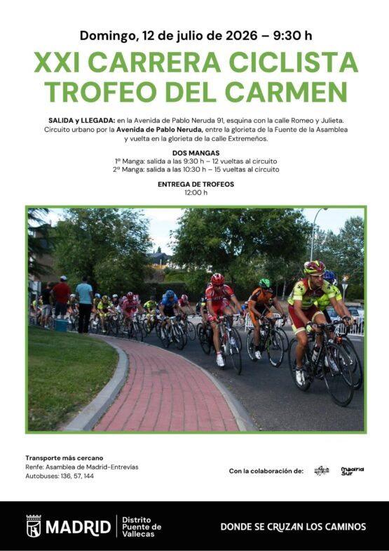 Cartel XXI Carrera Ciclista Trofeo del Carmen
