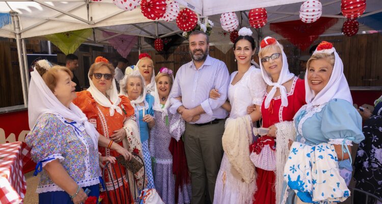 El concejal Carlos Segura, durante la presentación de la programación de las fiestas
