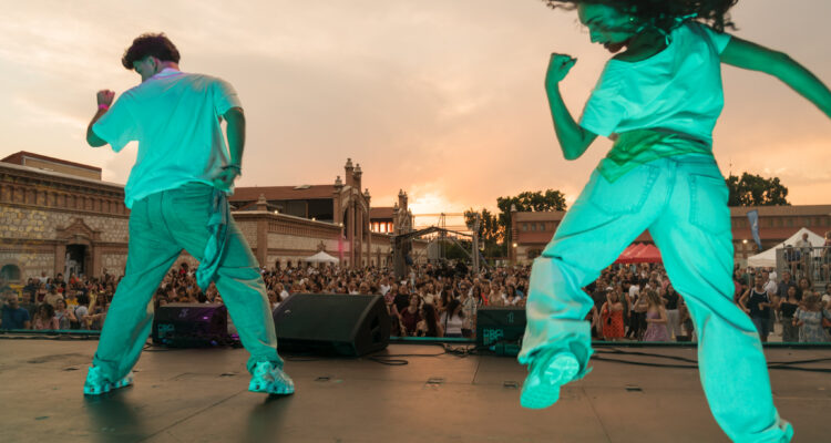 Imagen de la fiesta musical ‘LOS40 y la canción del verano (de la Villa), celebrada en Matadero Madrid