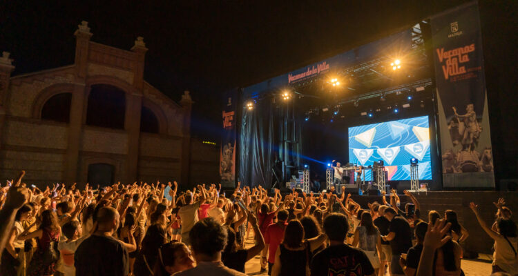 Imagen de la fiesta musical ‘LOS40 y la canción del verano (de la Villa), celebrada en Matadero Madrid