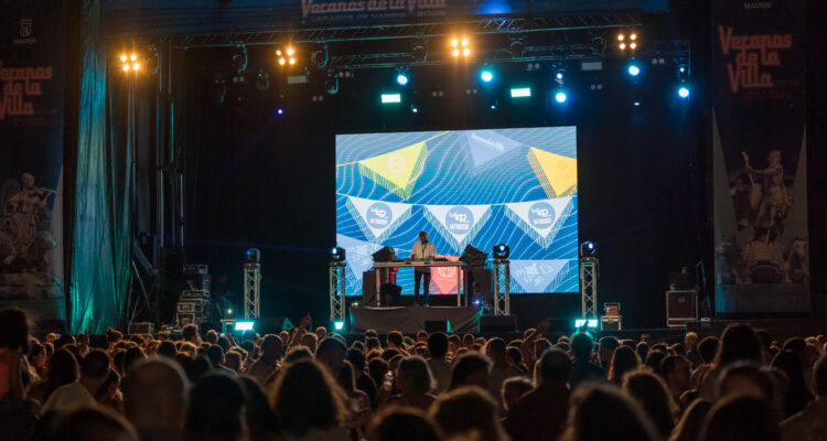 Imagen de la fiesta musical ‘LOS40 y la canción del verano (de la Villa), celebrada en Matadero Madrid