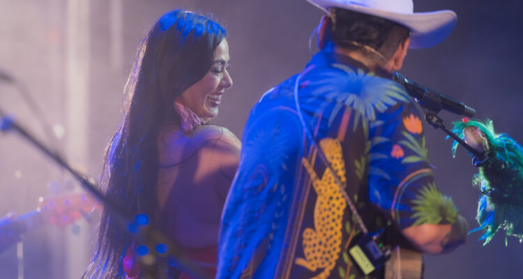 La cantante mexicana Lila Downs en Veranos de la Villa