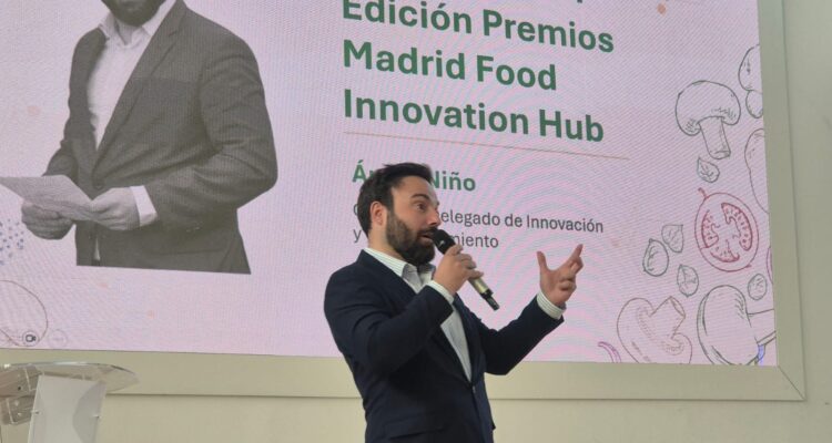 El concejal delegado de Innovación y Emprendimiento, Ángel Niño, participó en el quinto aniversario de Madrid Food Innovation Hub