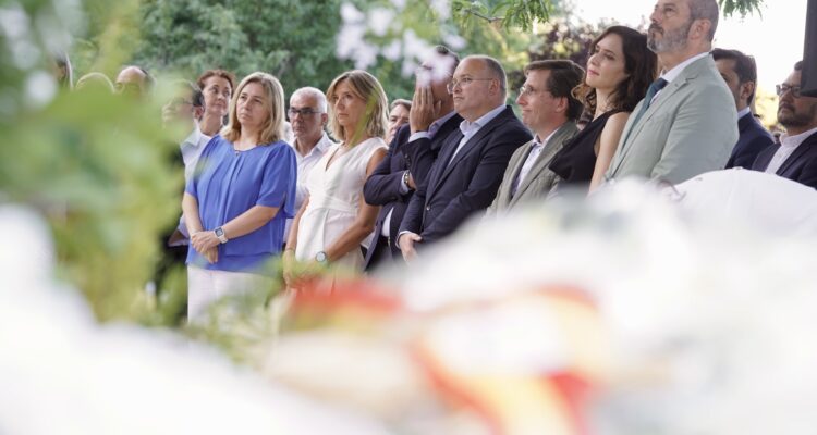 Almeida, en el acto en memoria de Miguel Ángel Blanco