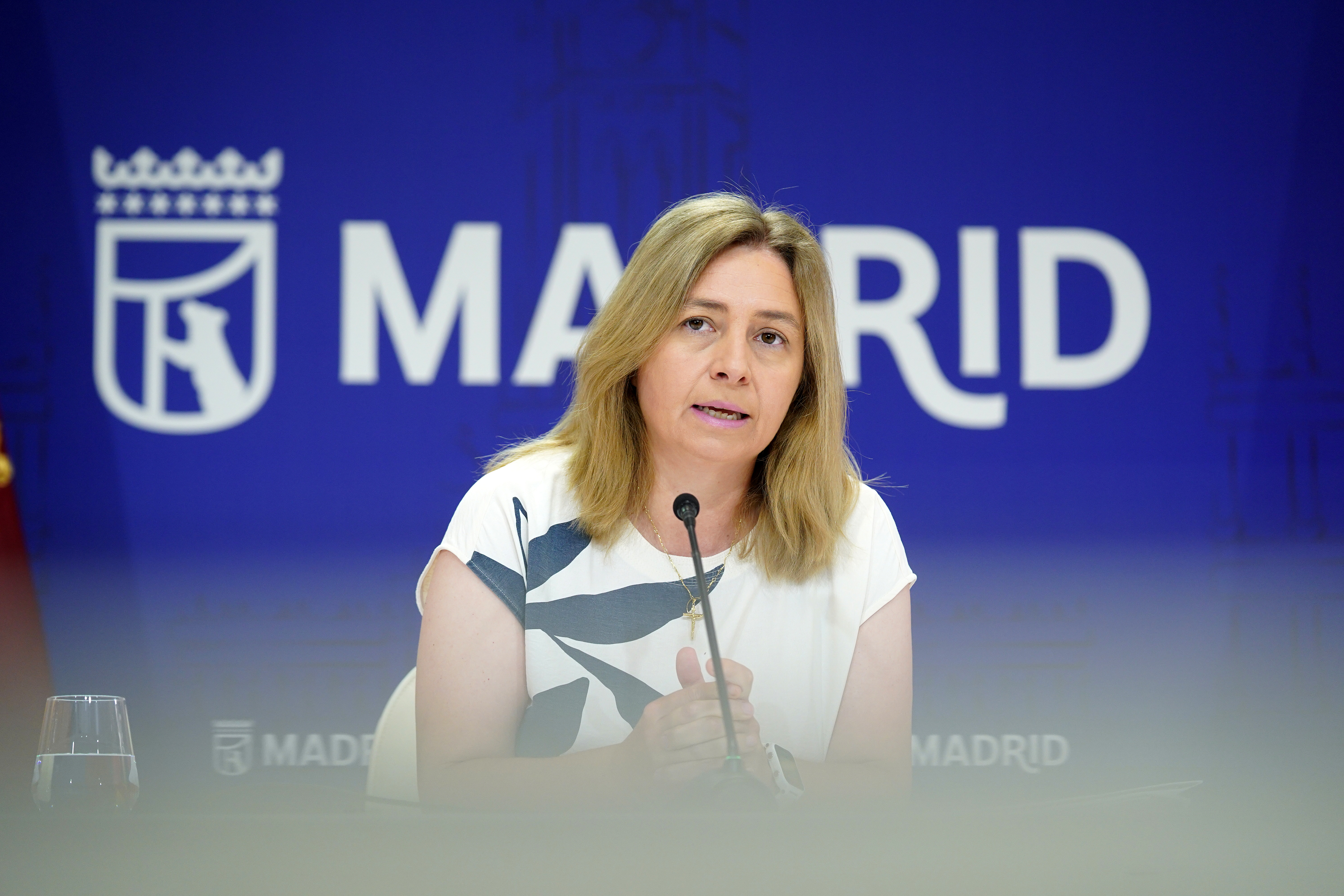 La vicealcaldesa y portavoz municipal, Inma Sanz, durante la rueda de prensa posterior a la Junta de Gobierno